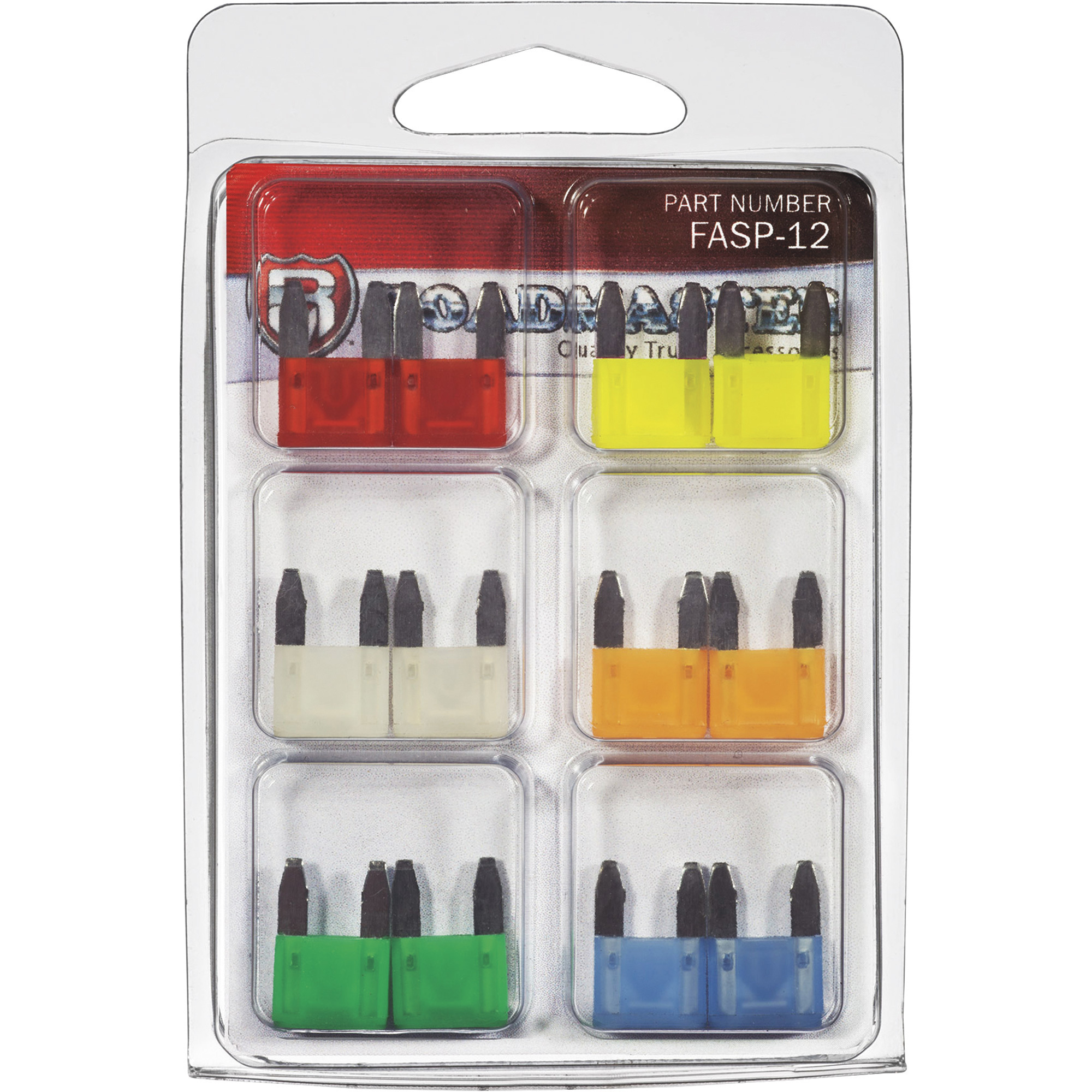 RoadMaster ASP Mini Blade LED Fuse Kit, 12-Pack, Model# FASP-12
